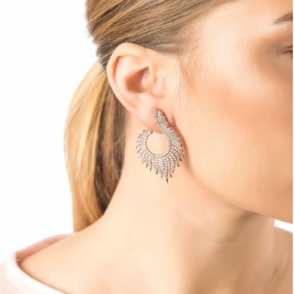 Latelita Flame Hoop Earrings